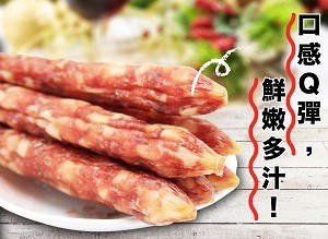 【大連食品】廣式玫瑰臘腸600g