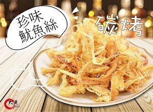 【大連食品】碳烤魷魚絲(辣味)(155g/包)